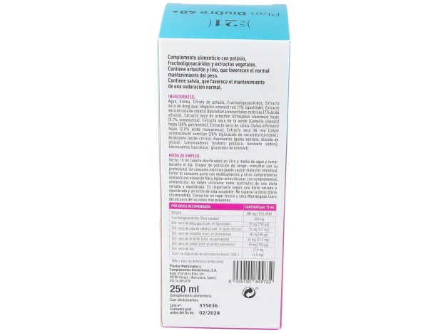 Plan Diudre 40+ 250Ml. Plan 21
