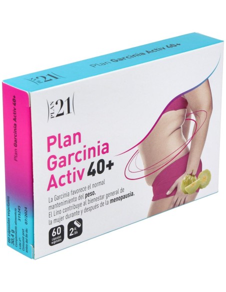 Plan Garcinia Activ 40+ 60Cap. Plan 21