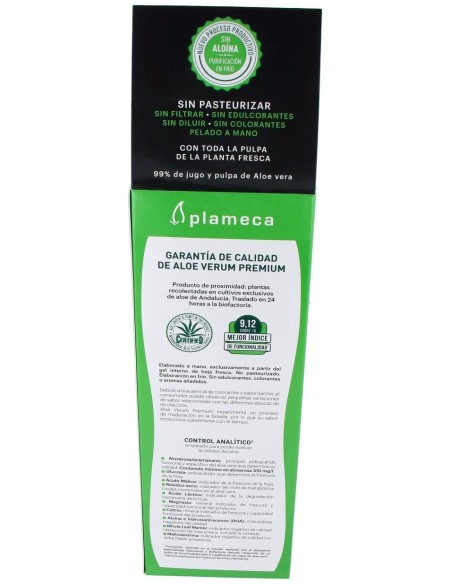 Aloe Verum Premium Sin Aloina 1Litro