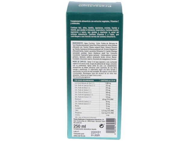 Protectium Pectoral Adultos Jarabe 250Ml.