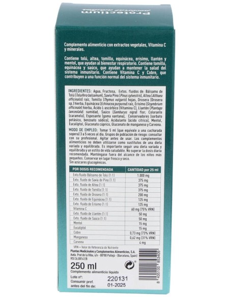 Protectium Pectoral Adultos Jarabe 250Ml.