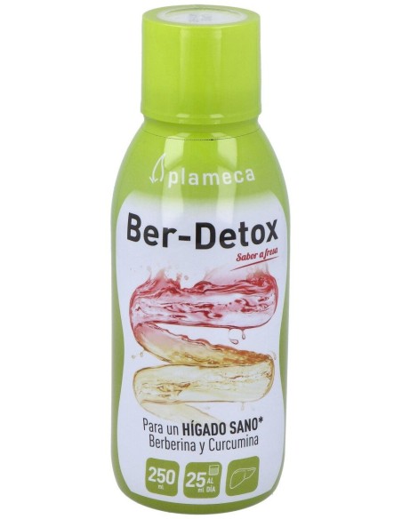 Ber-Detox Sabor Fresa 250Ml.
