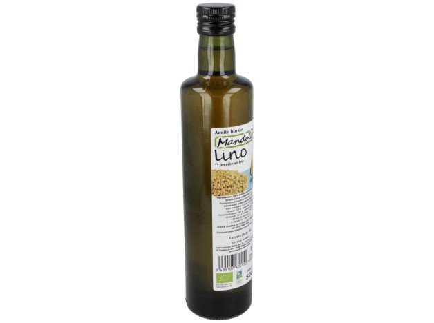 Mandole Aceite Linaza Dorado Bio 500Ml