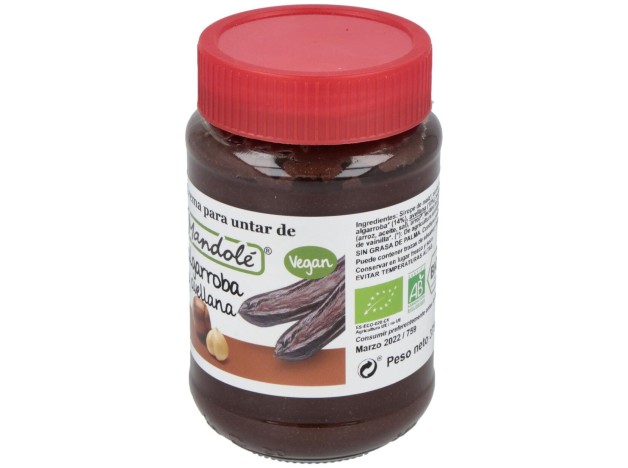 Mandole Crema Algarroba Avellana S/Pal 375G