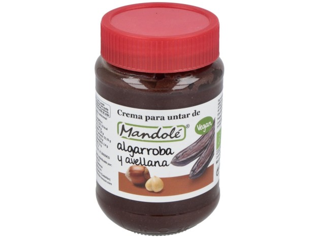 Mandole Crema Algarroba Avellana S/Pal 375G