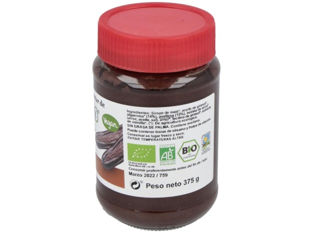 Mandole Crema Algarroba Avellana S/Pal 375G
