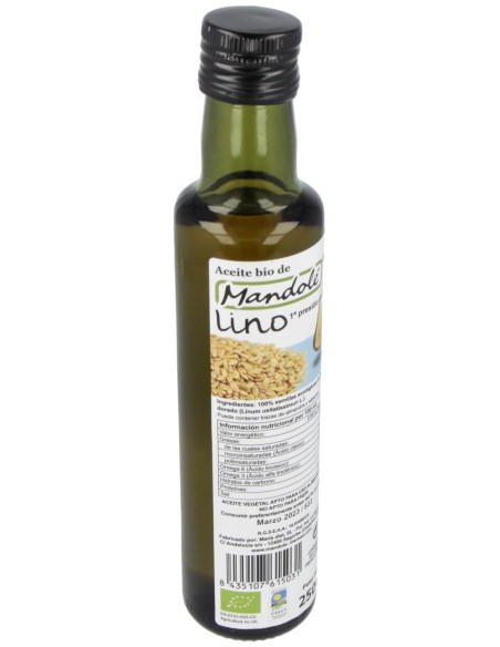 Mandole Aceite De Lino Bio 250Ml