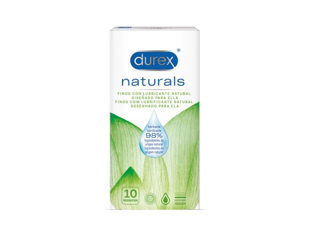 Profil Durex Naturals Preservativos 10 Uds