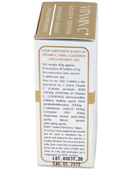 Cumediet Vitamina C+Golden 60Comp