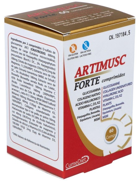 Cumediet Artimusc Forte 60Comp