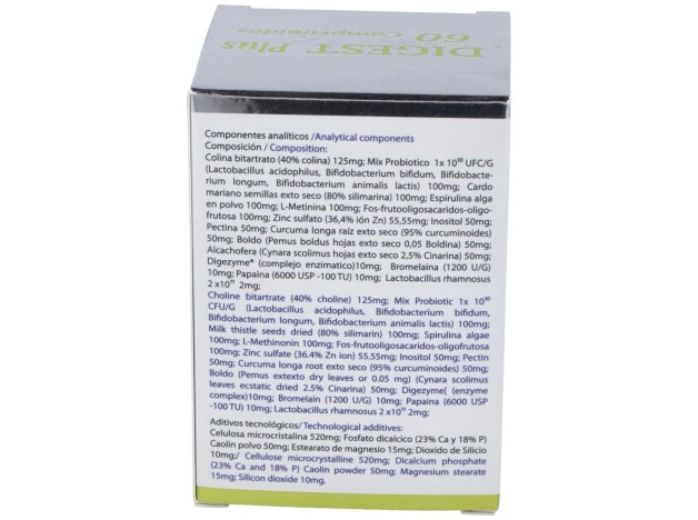 Digest Plus 60Comp. Veterinaria