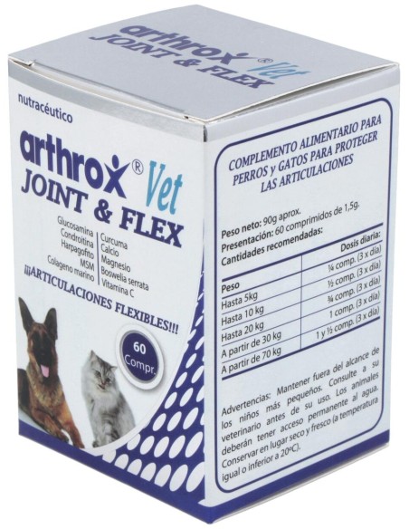 Arthrox Vet Joint %26 Flex 60Comp. Veterinaria