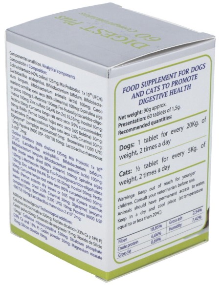 Digest Plus 60Comp. Veterinaria