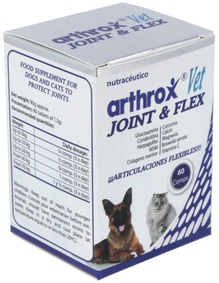 Arthrox Vet Joint %26 Flex 60Comp. Veterinaria