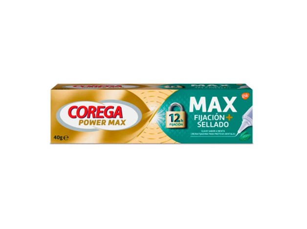 Corega Max Fijacion + Sellado 40 Gramos Sabor...