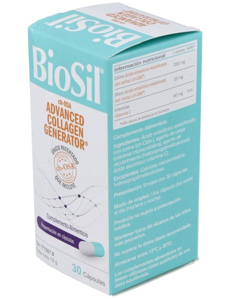 Biosil Generador De Colageno 30Cap.