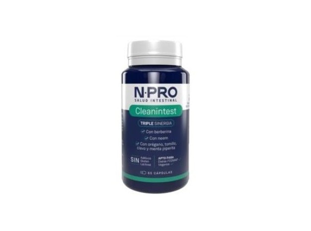 Npro Cleanintest 60Cap.