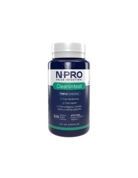 Npro Cleanintest 60Cap.
