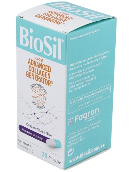 Biosil Generador De Colageno 30Cap.