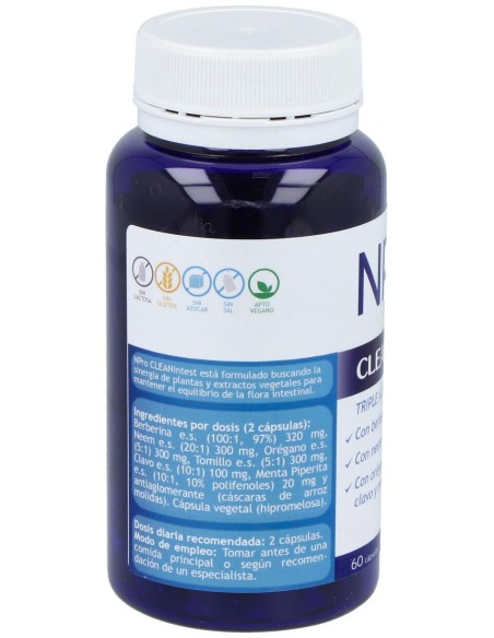 Npro Cleanintest 60Cap.