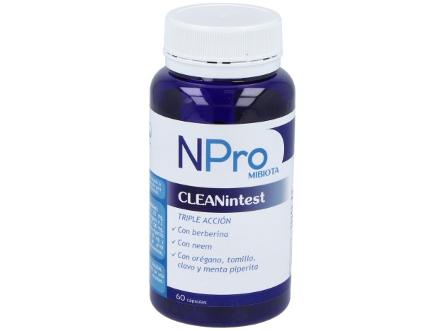 Npro Cleanintest 60Cap.
