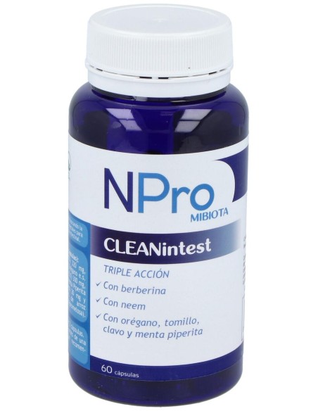 Npro Cleanintest 60Cap.