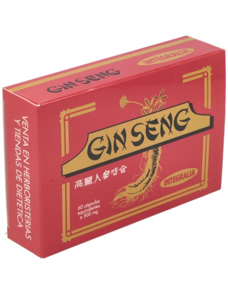Integralia Ginseng Rojo Coreano 500Mg 60Caps
