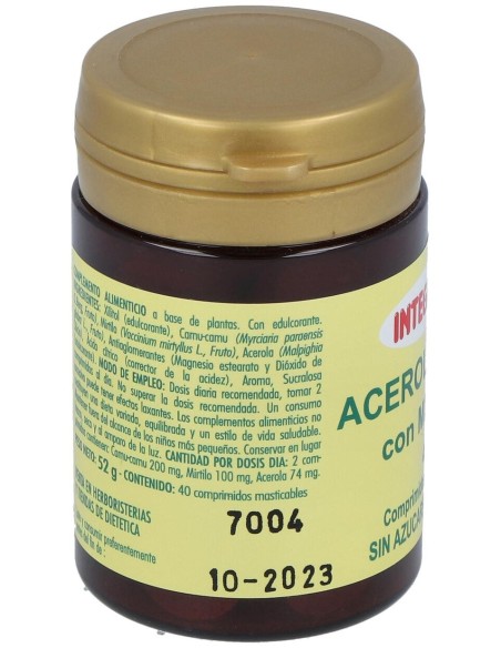 Integralia Acerola Plus Con Mirtilo 40Comp