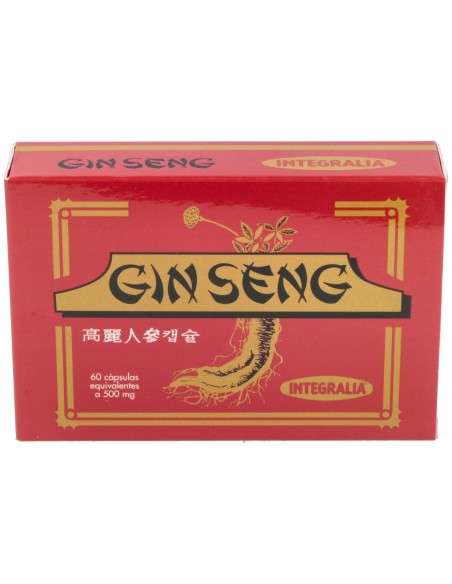 Integralia Ginseng Rojo Coreano 500Mg 60Caps