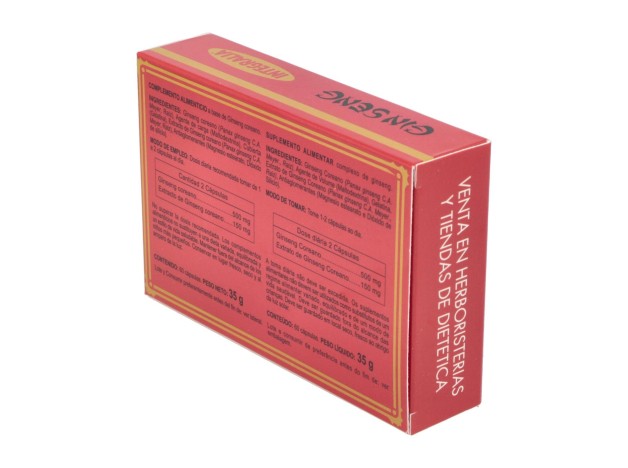 Integralia Ginseng Rojo Coreano 500Mg 60Caps