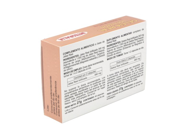 Integralia Jalea Real Cap Liofilizada 45Caps