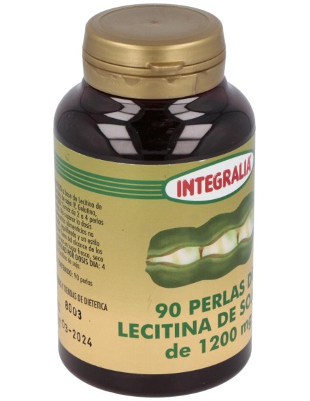 Integralia Lecitina Soja 1200M 90 Perlas