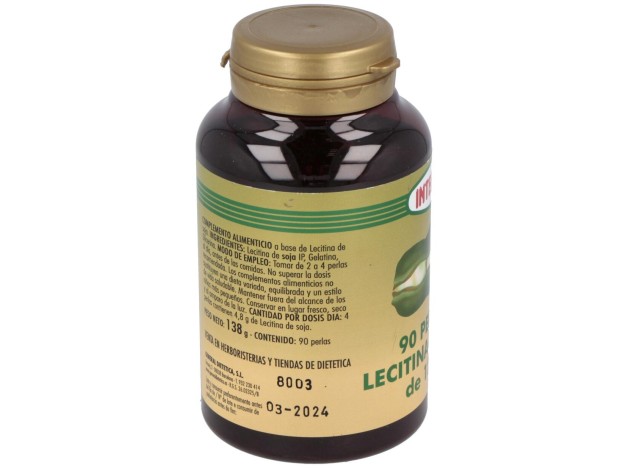 Integralia Lecitina Soja 1200M 90 Perlas