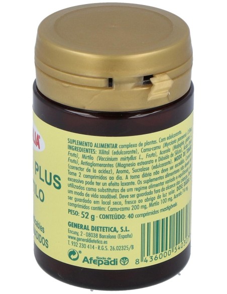 Integralia Acerola Plus Con Mirtilo 40Comp