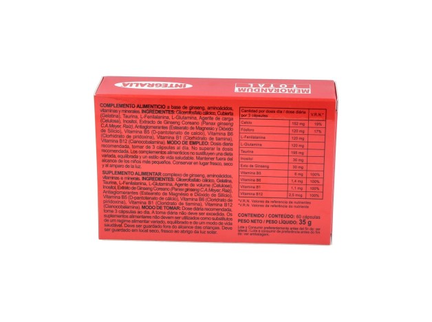 Integralia Memorandum Total 60Caps