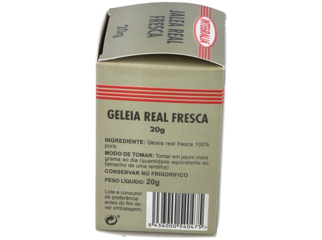 Jalea Real Fresca 20Gr. (Refrigeracion)