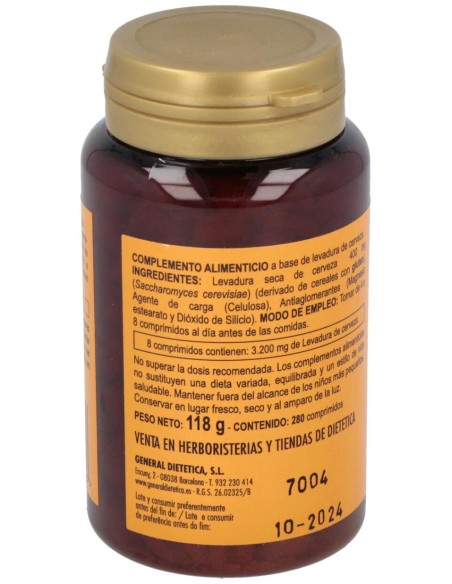 Levedura De Cerveja Integralia 280Comp.