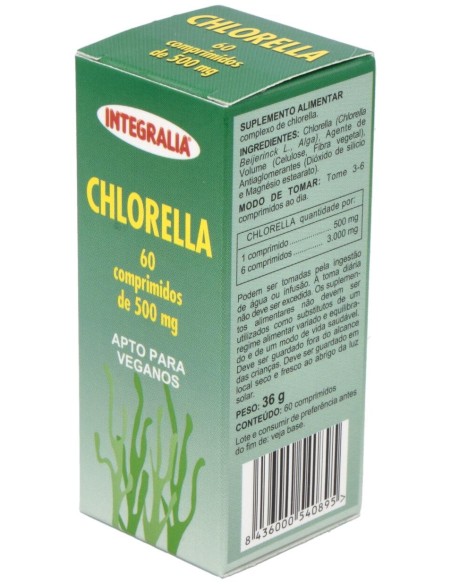 Integralia Chlorella 60 Comprimidos