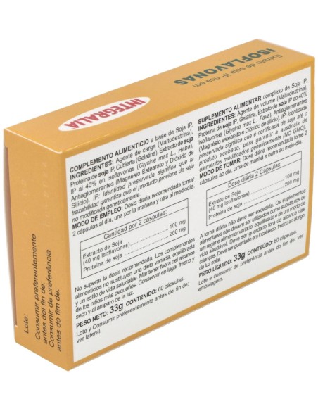 Integralia Isoflavonas Soja 60Caps