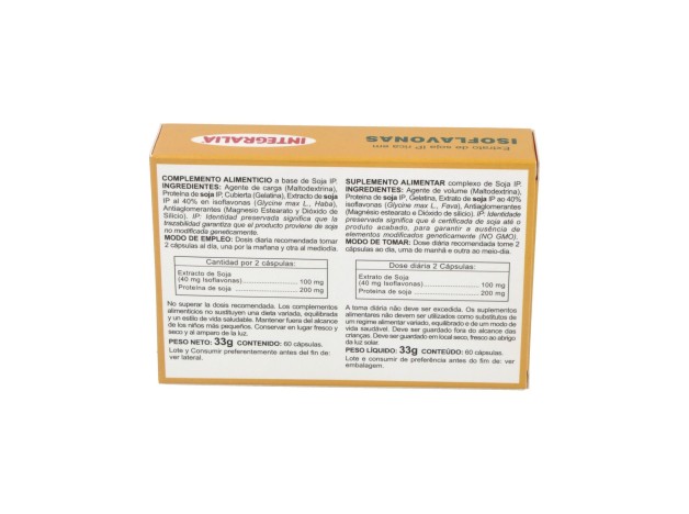 Integralia Isoflavonas Soja 60Caps