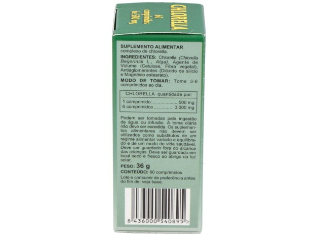 Integralia Chlorella 60 Comprimidos