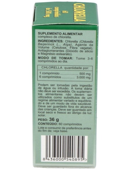 Integralia Chlorella 60 Comprimidos