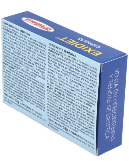 Integralia Exidiet Vientre Plano 60Caps