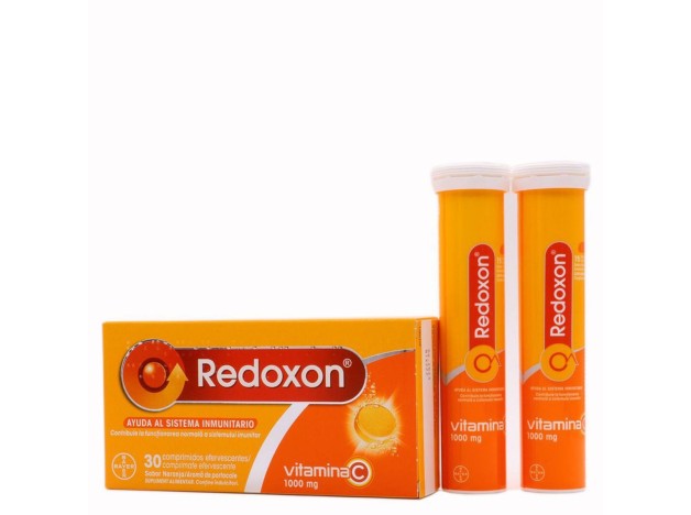 Redoxon Vit C 30 Comp Efervescentes Naranja