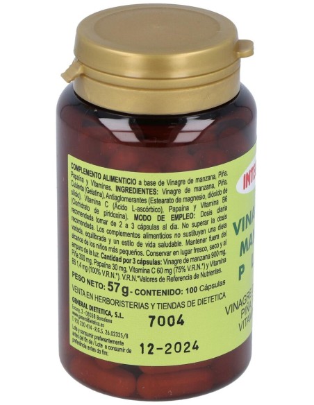 Integralia Vinage Manzana Plus 100Caps