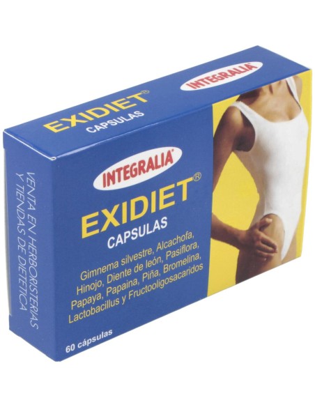 Integralia Exidiet Vientre Plano 60Caps