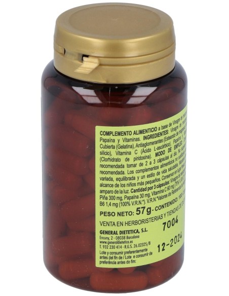 Integralia Vinage Manzana Plus 100Caps