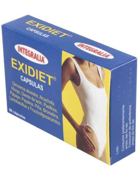 Integralia Exidiet Vientre Plano 60Caps