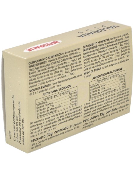 Integralia Valeriana Plus 60Cap