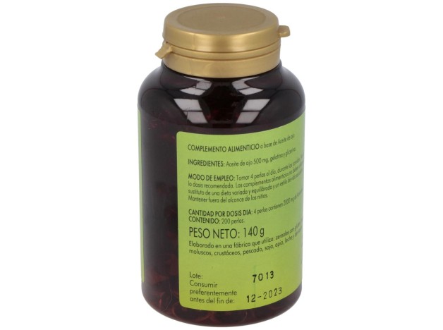 Aceite De Ajo 200Perlas